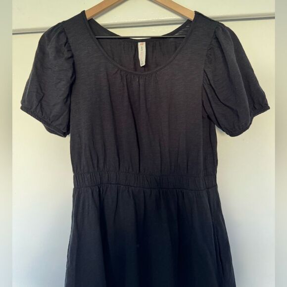 NWOT Anthropologie x Daily Practice Black Knit Mini Dress XS - Picture 6 of 9